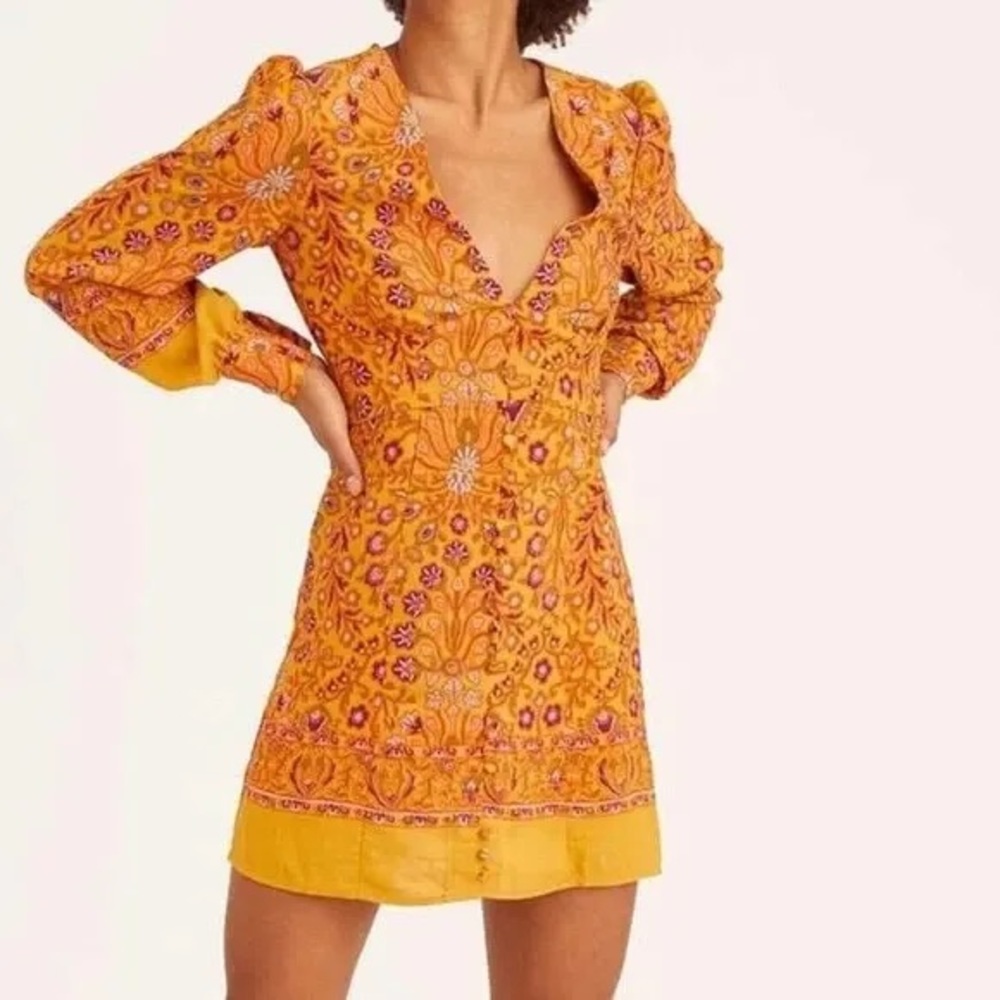 NWT Urban Outfitters 70’s Paisley Mini Dress